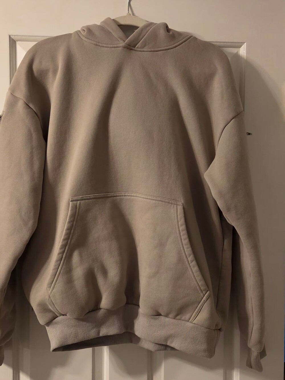 Comfrt Travel Essentials Hoodie Taupe Size Medium Oversized Heavyweight